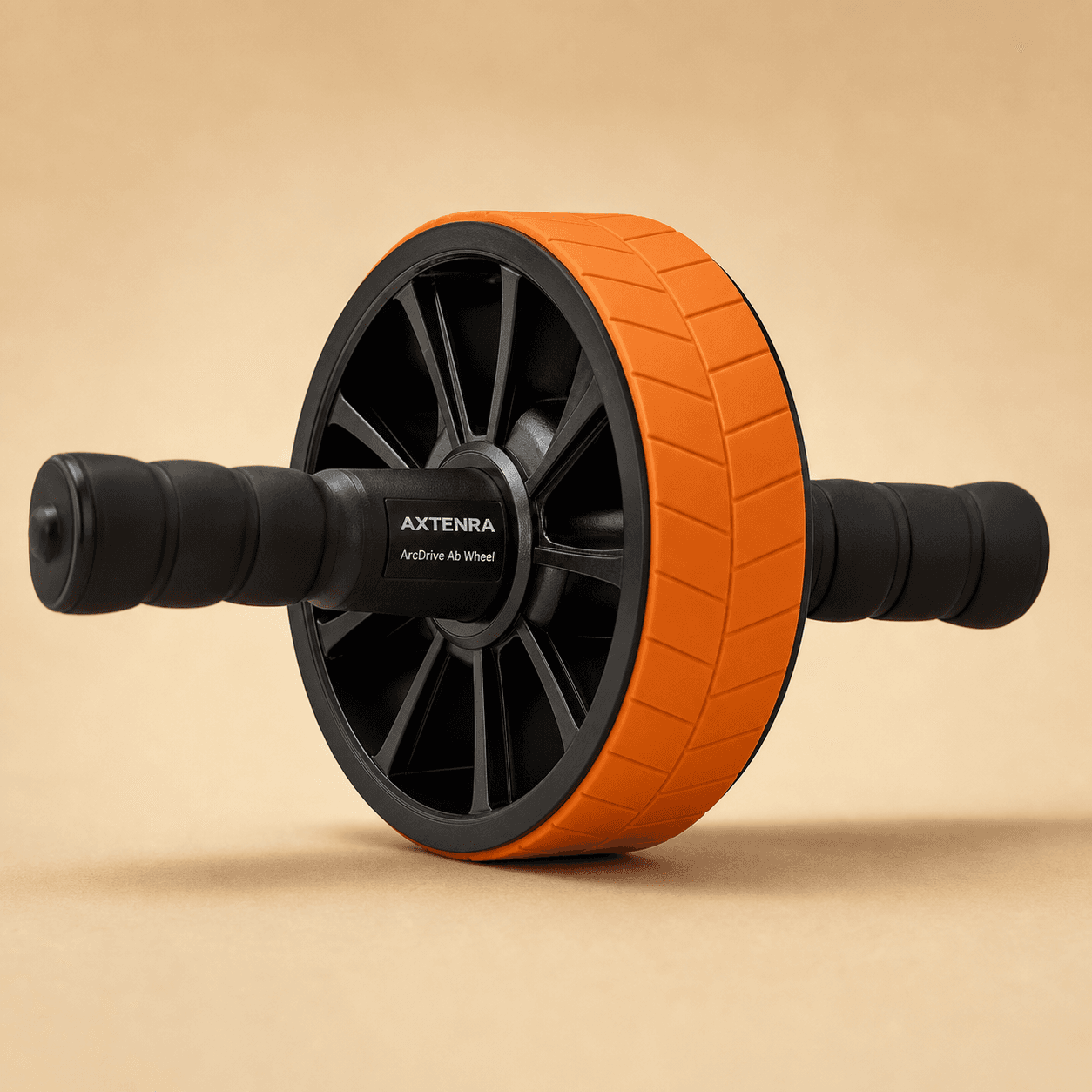 Synthetic product concept render of ArcDrive Ab Wheel