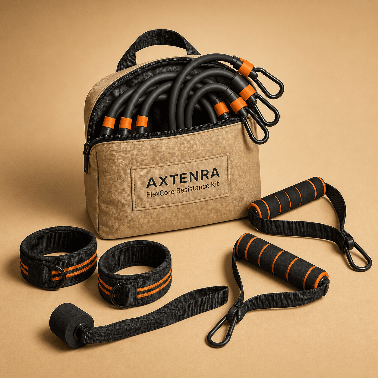 Synthetic product concept render of FlexCore Resistance Kit